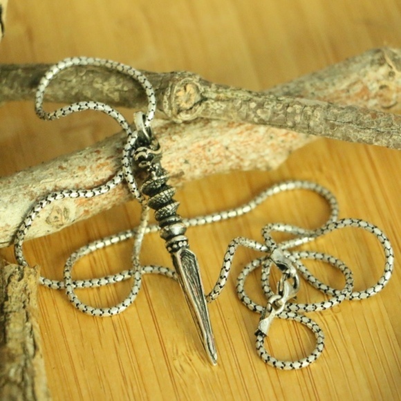 Grand Bazaar Jewelers Other - Sterling Silver Stylish Men's Necklace